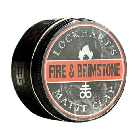 Lockhart's-Fire & Brimstone Matte Clay Glinka do Włosów 105g