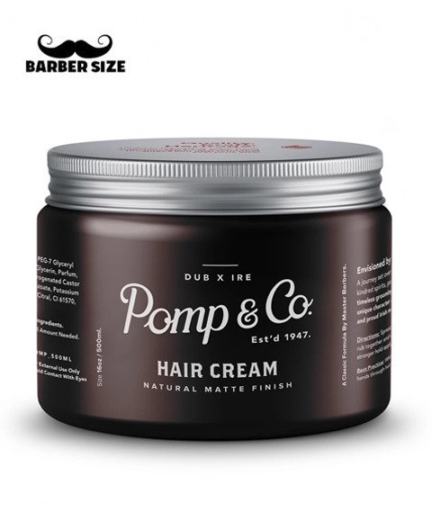 Pomp & Co.-Hair Cream Matowa Pasta do Włosów 500ml